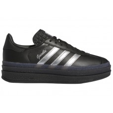 Женские кроссовки adidas Gazelle Bold Pride Pabllo Vittar Core Black Silver Metallic Lucid Pink (W)