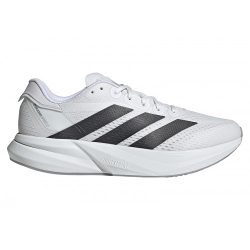 adidas Duramo Speed 2 Cloud White Core Black Halo Silver - мужская сетка размеров