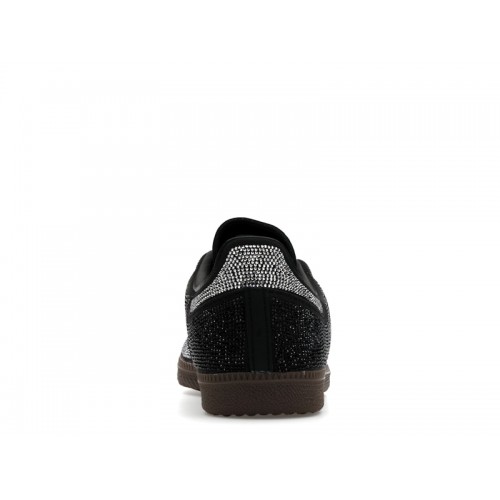 adidas Samba OG Rhinestone Black Silver (W) - женская сетка размеров