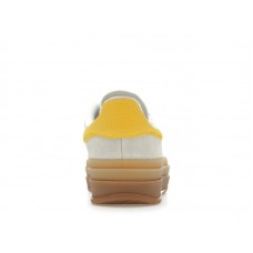 Женские кроссовки adidas Gazelle Bold Ivory Bold Gold (W)