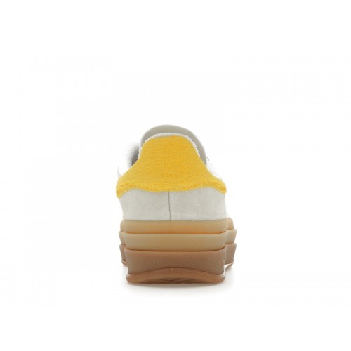 Кроссы adidas Gazelle Bold Ivory Bold Gold (W) - женская сетка размеров