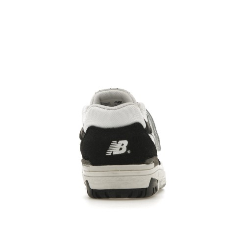 Кроссы New Balance 550 White Black Rain Cloud (TD) - детская сетка размеров