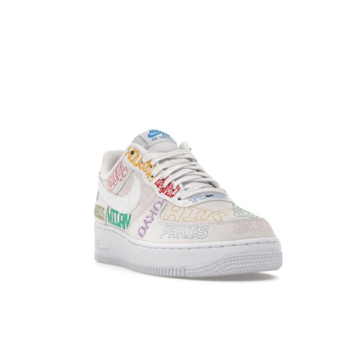Nike Air Force 1 Low World Tour - White - мужская сетка размеров Nike Air Force 1 Low World Tour - White - мужская сетка размеров