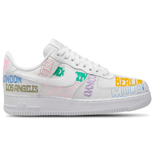 Nike Air Force 1 Low World Tour - White - мужская сетка размеров