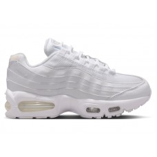Подростковые Nike Air Max 95 White Pure Platinum (GS)