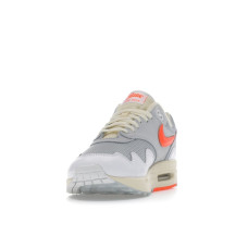 Nike Air Max 1 Patta Waves White Hyper Crimson (With Bracelet)