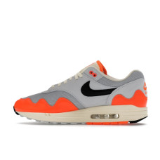 Nike Air Max 1 Patta Waves Hyper Crimson Pure Platinum (With Bracelet)