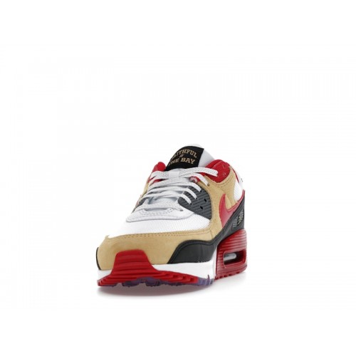 Nike Air Max 90 San Francisco 49ers - мужская сетка размеров