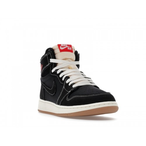 Air Jordan 1 High OG GS Flight Club - подростковая сетка размеров