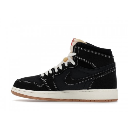 Air Jordan 1 High OG GS Flight Club - подростковая сетка размеров