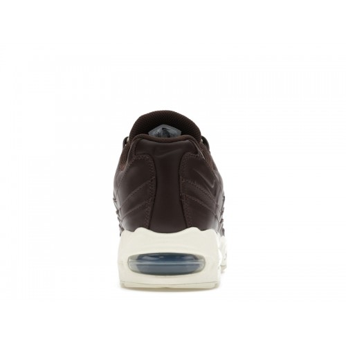 Nike Air Max 95 QS Big Bubble Baroque Brown Leather - мужская сетка размеров
