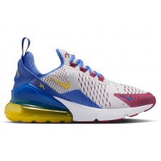 Подростковые кроссовки Nike Air Max 270 Comet Blue Sweet Beet (GS)