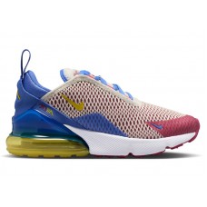 Детские кроссовки Nike Air Max 270 Comet Blue Sweet Beet (PS)