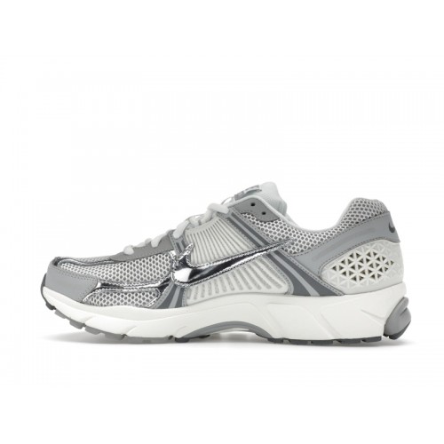 Nike Air Zoom Vomero 5 Summit White Metallic Silver - мужская сетка размеров