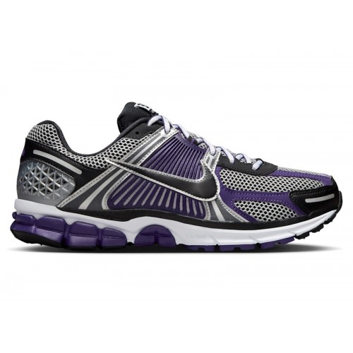 Кроссы Nike Zoom Vomero 5 Metallic Silver Court Purple - мужская сетка размеров