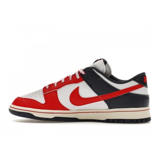 Кроссы Nike Dunk Low Boston Red Sox - мужская сетка размеров