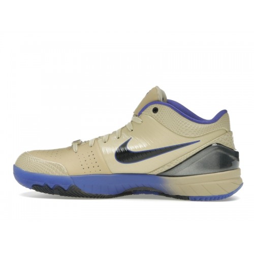 Кроссы Nike Kobe 4 Protro FC Barcelona Team Gold - мужская сетка размеров