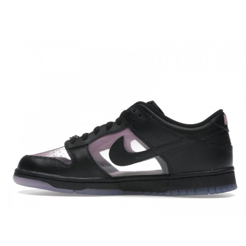 Nike Dunk Low Black Pink Rise - мужская сетка размеров