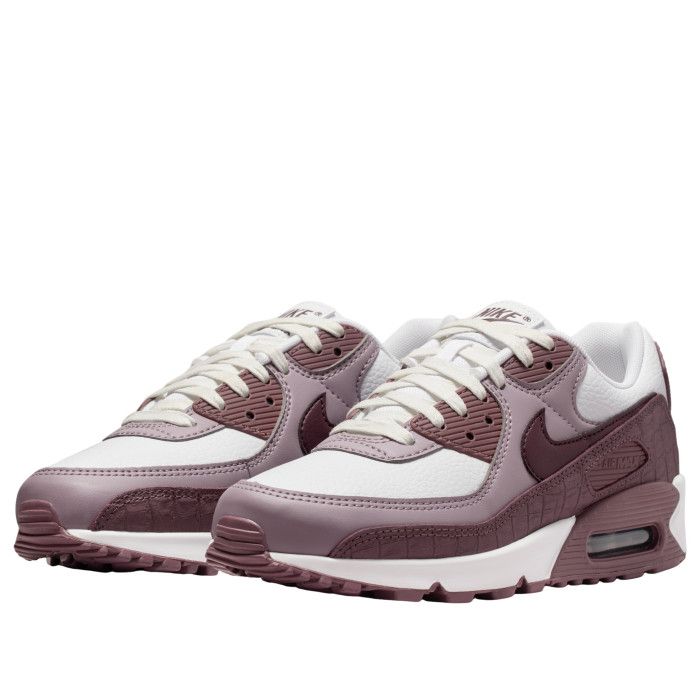 Nike Wmns Air Max 90 Burgundy Croc - женская сетка размеров Nike Wmns Air Max 90 Burgundy Croc - женская сетка размеров