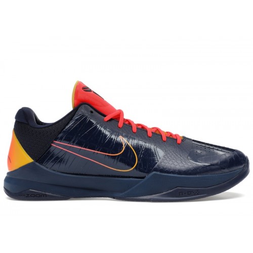 Caitlin Clark x Nike Zoom Kobe 5 Protro Indiana Fever - мужская сетка размеров