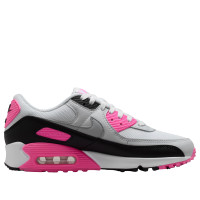 Женские Nike Air Max 90 White Pink Glow Wolf Grey (W)