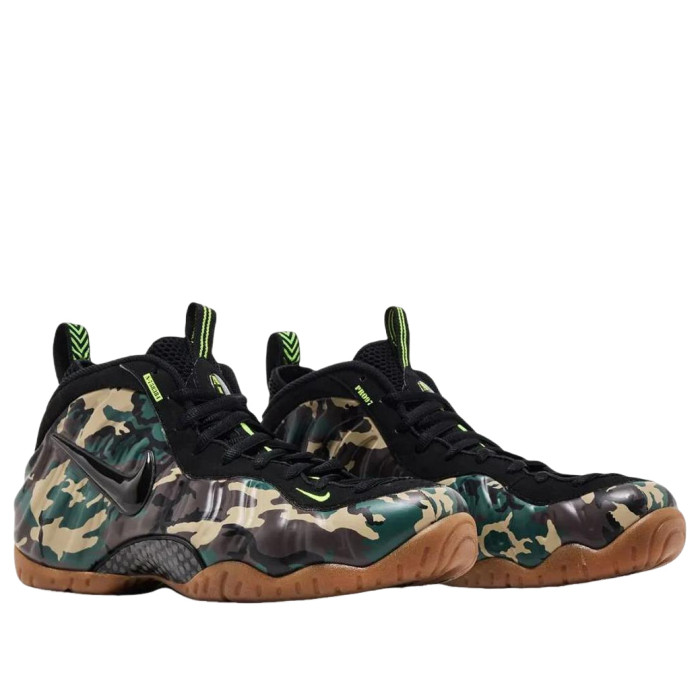 Nike Air Foamposite Pro Green Camo 2026 - мужская сетка размеров Nike Air Foamposite Pro Green Camo 2026 - мужская сетка размеров