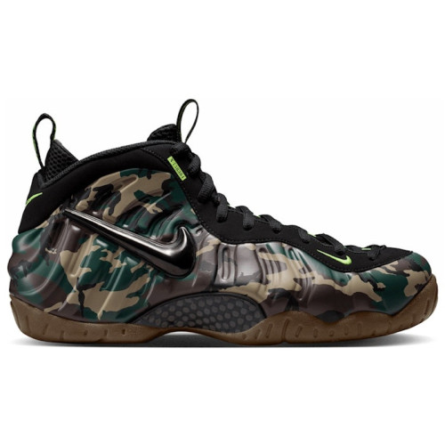 Nike Air Foamposite Pro Green Camo 2026 - мужская сетка размеров