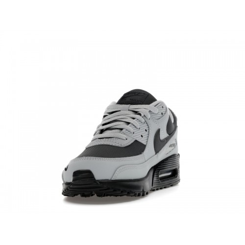 Nike Air Max 90 Light Smoke Grey Black - мужская сетка размеров