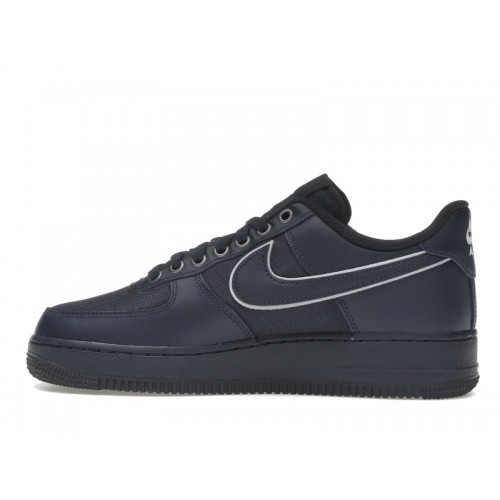 Nike Air Force 1 Low Dark Obsidian Cordura - мужская сетка размеров