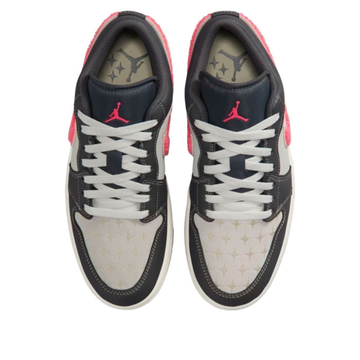 Wmns Air Jordan 1 Low SE Light Graphite Hot Punch - женская сетка размеров Wmns Air Jordan 1 Low SE Light Graphite Hot Punch - женская сетка размеров