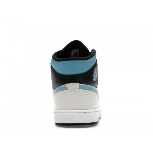 Air Jordan 1 Mid SE Summit White Blue Chill - мужская сетка размеров