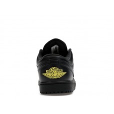 Jordan 1 Low Black Elephant Print