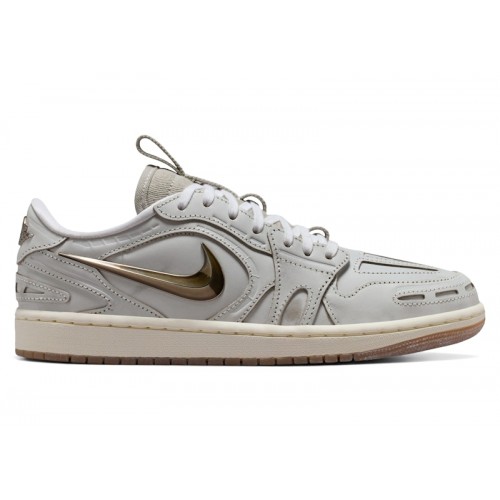 Wmns Air Jordan 1 Low Method of Make V3 Summit White Gum - женская сетка размеров