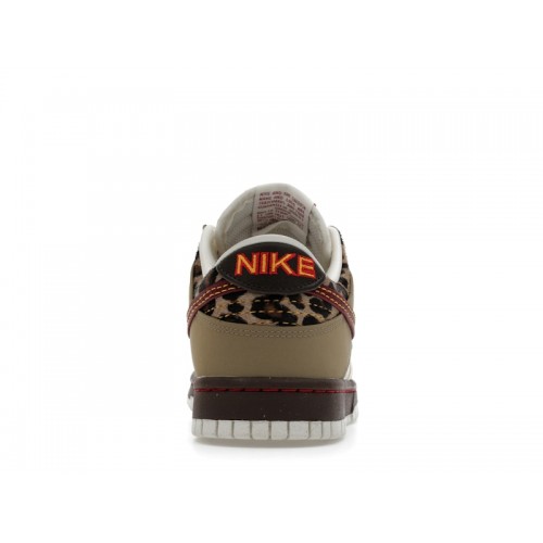 Nike Wmns Dunk Low Khaki Team Red - женская сетка размеров Nike Wmns Dunk Low Khaki Team Red - женская сетка размеров