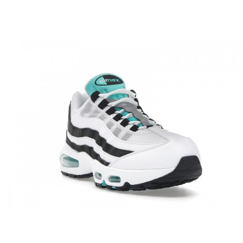 Кроссы Nike Air Max 95 OG Big Bubble Black Border - мужская сетка размеров