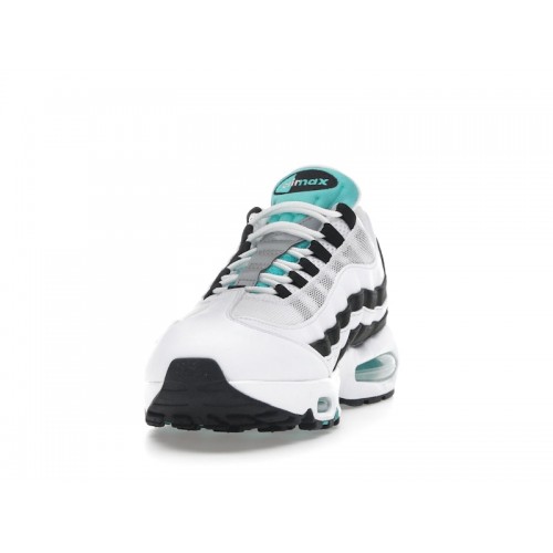 Кроссы Nike Air Max 95 OG Big Bubble Black Border - мужская сетка размеров
