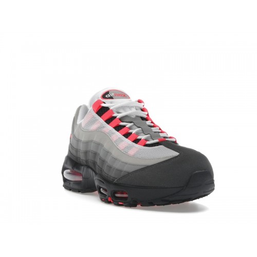 Nike Air Max 95 Big Bubble - Solar Red - мужская сетка размеров