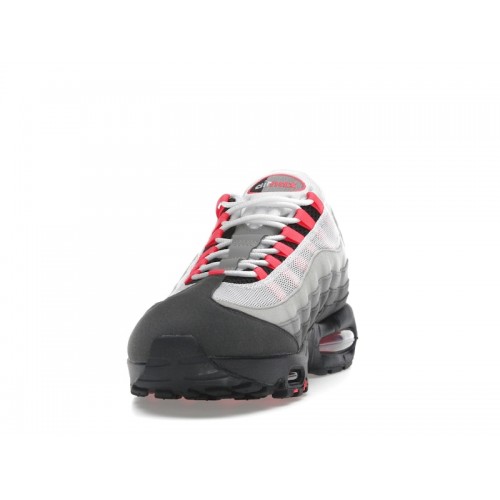 Nike Air Max 95 Big Bubble - Solar Red - мужская сетка размеров