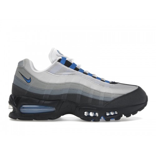 Кроссы Nike Air Max 95 OG Big Bubble Blue Spark - мужская сетка размеров