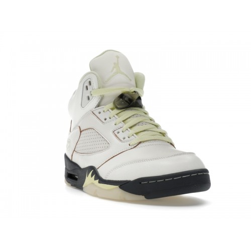 Wmns Air Jordan 5 Retro Luminous Green - женская сетка размеров