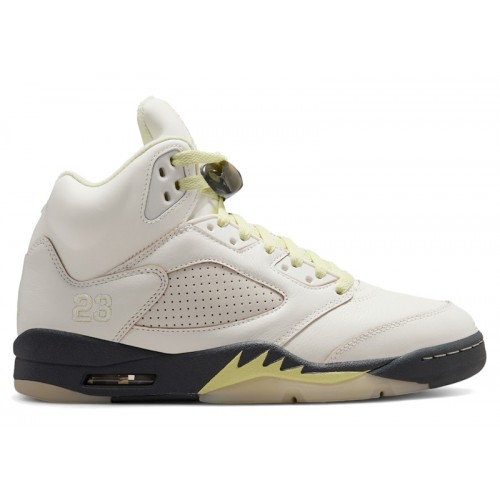 Кроссы Jordan 5 Retro Luminous Green (W) - женская сетка размеров