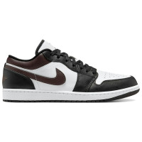 Jordan 1 Low Black White Brown