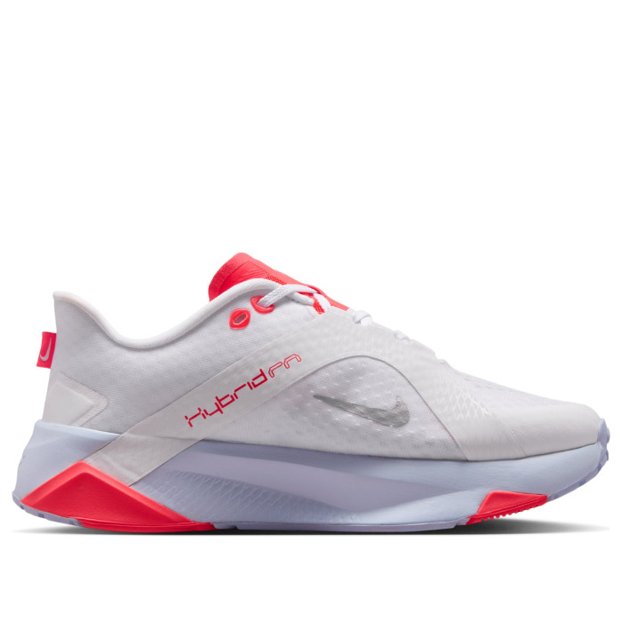 Nike Wmns Hybrid Rn White Laser Crimson - женская сетка размеров Nike Wmns Hybrid Rn White Laser Crimson - женская сетка размеров