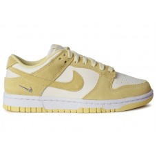 Женские Nike Dunk Low Sail Soft Yellow Silver (W)