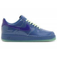 Nike Air Force 1 Low Patent Leather Mystic Navy Grape Ice