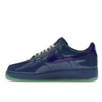 Nike Air Force 1 Low Patent Leather Mystic Navy Grape Ice