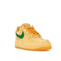Nike Air Force 1 Low Patent Leather Topaz Gold Pine Green