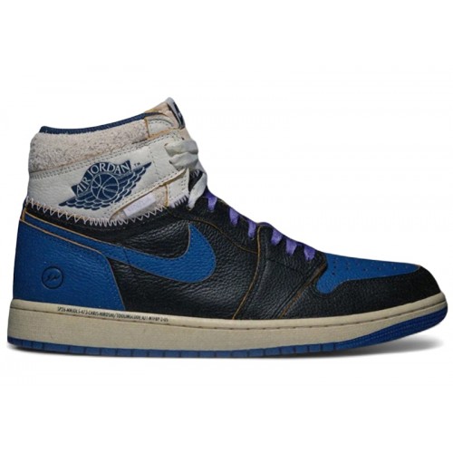 Jordan 1 Retro High OG SP Fragment x Union LA Sport Royal - мужская сетка размеров