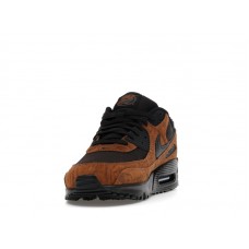 Nike Air Max 90 Premium Light British Tan Velvet Brown