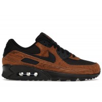Nike Air Max 90 Premium Light British Tan Velvet Brown